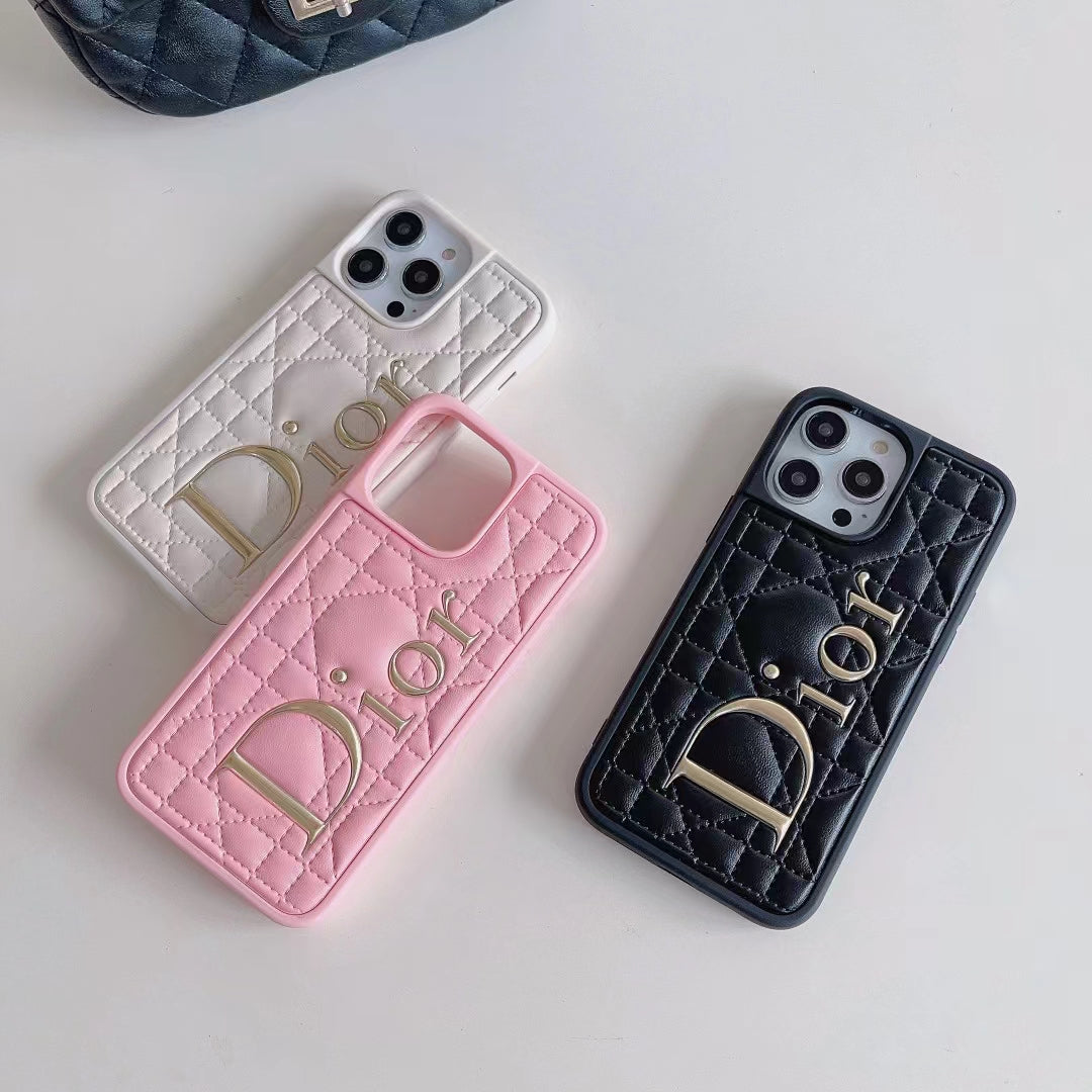 CD Stylish Lady iPhone Case – Sophisticated Protection