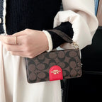 Coach Monogram Leather iPhone Case Bag