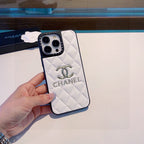 Chanel Classic Diamond Quilted Leather Phone Case