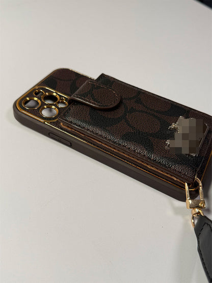 C series Phone case 1003 | Accordion card holder (subject to the video)