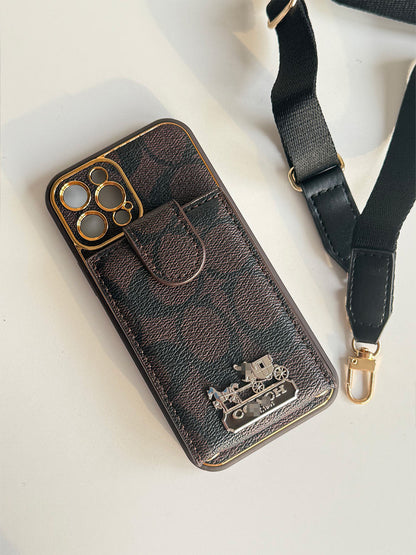 C series Phone case 1003 | Accordion card holder (subject to the video)