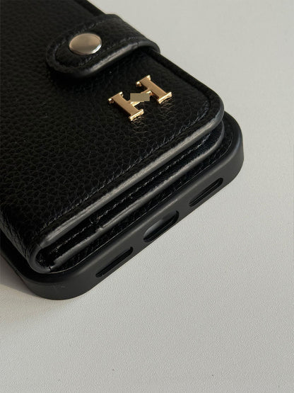 H series Phone case 1006 | Accordion card holder (subject to the video)