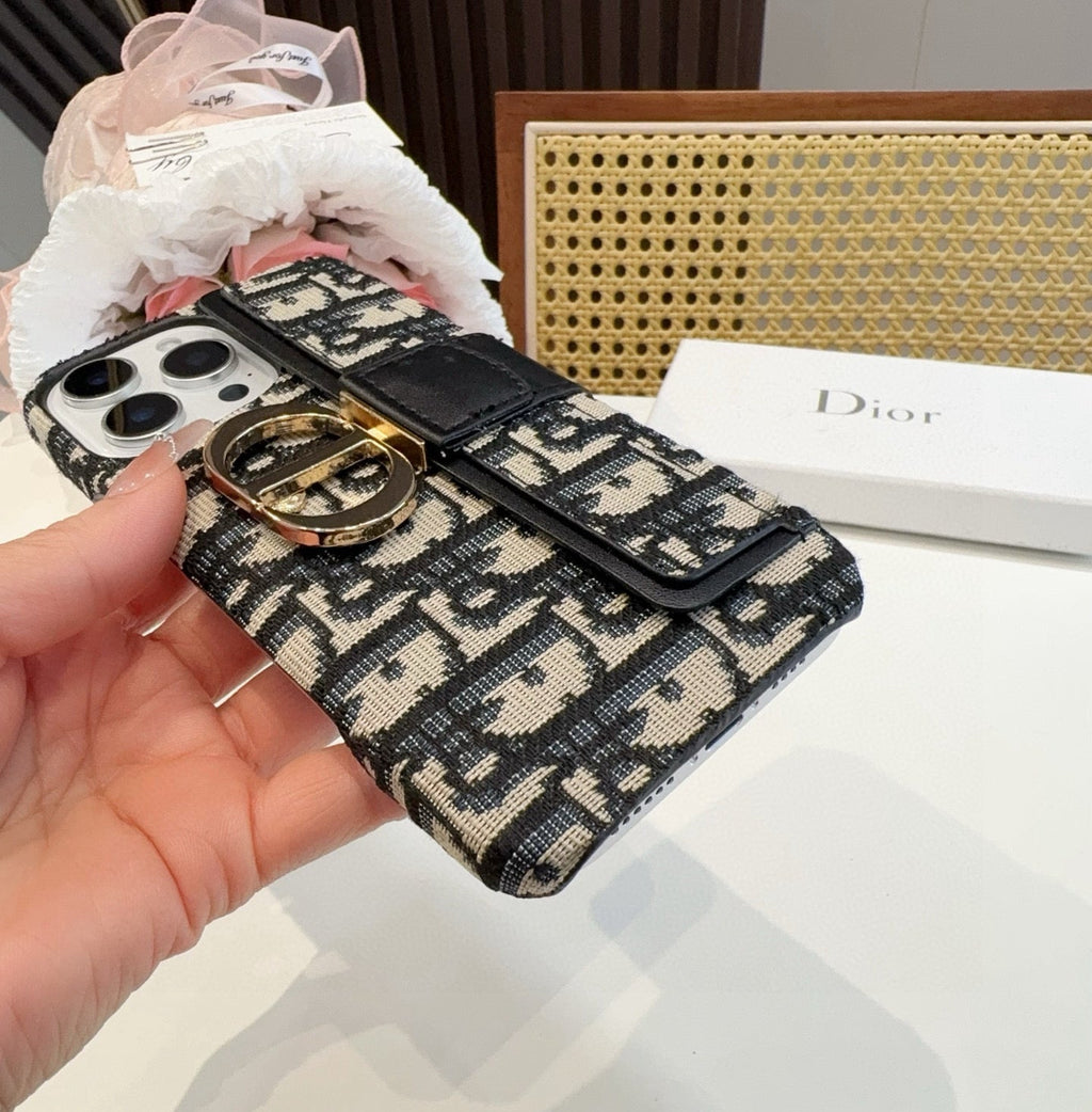 Dior Montaigne 30 Monogram Card Holder Phone Case