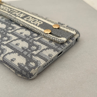 Luxury Classic CD Gray iPhone Case