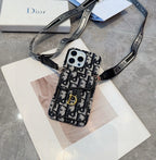 Dior Saddle Card Holder Phone Case