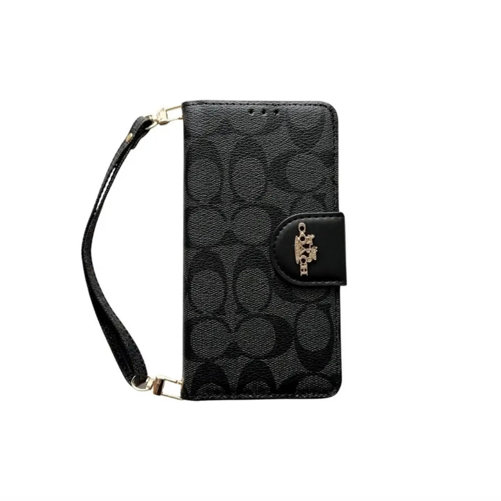 Coach Monogram Leather iPhone Case Bag
