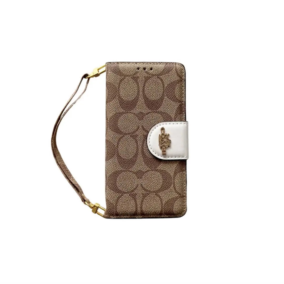 Coach Monogram Leather iPhone Case Bag