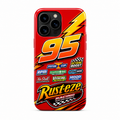 Cartoon-Style American Racing Livery iPhone Case