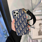Chic CD Lady iPhone Case with Designer Keychain