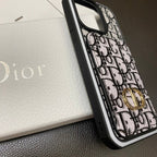 Black CD iPhone Case With Card Holder