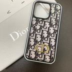 Black CD iPhone Case With Card Holder