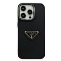 PD Simple Metal Triangle Label iPhone Case
