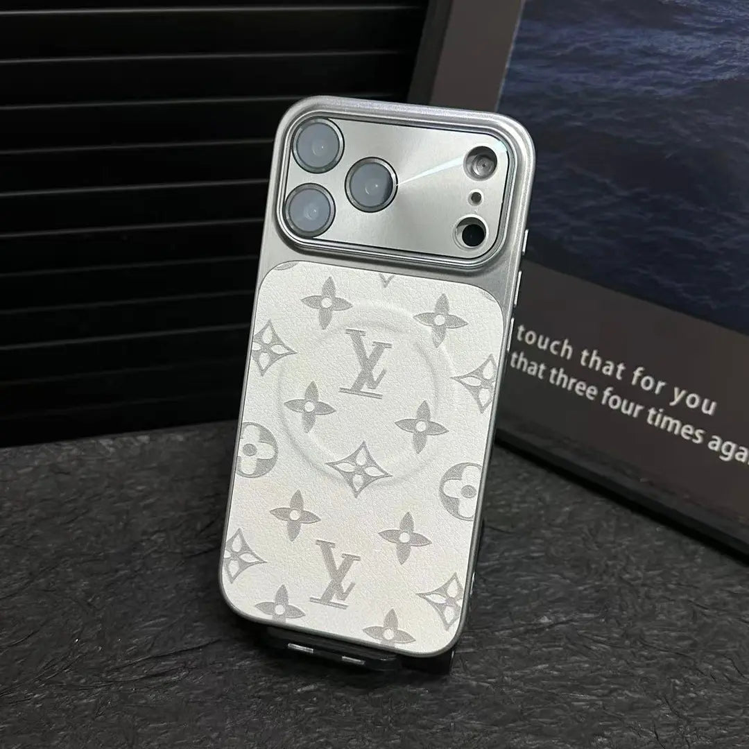 Luxurious Leather MagSafe iPhone Case