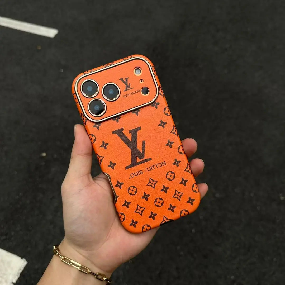 Light luxury fashion leather iPhone 17 Phone Case